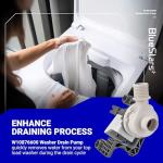BlueStars Washer Drain Pump for Whirlpool & Kenmore