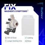 BlueStars Washer Drain Pump for Whirlpool & Kenmore