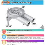 Maytag, Speed Queen, Amana Washing Machine Drain Pump