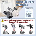Drain Pump W10581874 for Maytag Kenmore Whirlpool