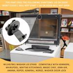 Whirlpool W11457841 Washer Lid Strike Replacement