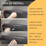 Whirlpool W11457841 Washer Lid Strike Replacement