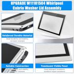 W11101504 Washer Lid Assembly for Whirlpool Maytag