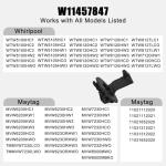 Washer Lid Strike W11457841 for Maytag, Whirlpool, Kenmore