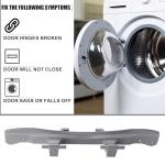 ZATUX W10208415 Dryer Washer Door Hinge Replacement
