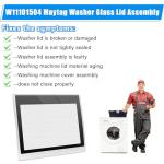 W11101504 Washer Lid Assembly for Whirlpool Maytag