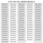 ZATUX W10208415 Dryer Washer Door Hinge Replacement