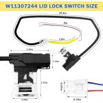 Washer Lid Lock Switch Assembly for Kenmore, Whirlpool