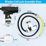 Washing Machine Lid Lock Replacement for Whirlpool, Maytag