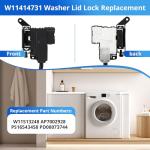 Washer Lid Lock Switch Assembly for Whirlpool, Maytag
