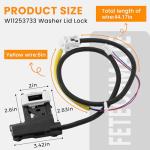 Washer Lid Lock Switch Replacement for Whirlpool Models