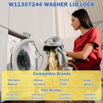 Washer Lid Lock Switch Assembly for Kenmore, Whirlpool
