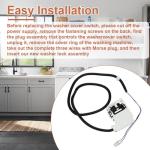 Washer Lid Lock Latch Assembly for Whirlpool & Maytag