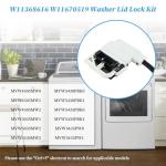 Washer Lid Lock Latch Assembly for Whirlpool & Maytag