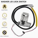 Washer Lid Lock Switch for Whirlpool Kenmore Maytag