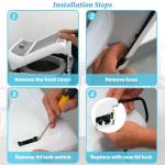 Washer Lid Lock Latch Assembly for Whirlpool & Maytag