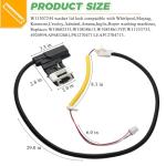 Washer Lid Lock Switch for Whirlpool Kenmore Maytag