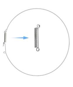 LG, Kenmore, Maytag Washer Door Boot Spring Clamp