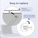 2-Pack Washer Lid Strike for Whirlpool Maytag