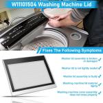 Washer Lid Assembly W11101504 W11256781 for Maytag