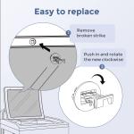 Washer Lid Strike W11457841 for Whirlpool Maytag