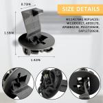 Washer Lid Strike for Whirlpool Maytag W11457841