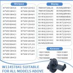 Washer Lid Strike W11457841 for Maytag Whirlpool Kenmore