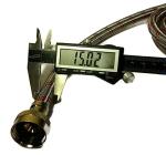 Stainless Steel Washing Machine Hoses - Burst Proof (2 Pack)