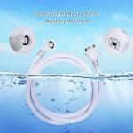 10FT Universal Washing Machine Hose with Quick Connect