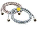 Stainless Steel Washing Machine Hoses – Straight Fit