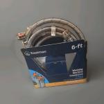 Eastman Stainless Steel 6-ft Hot/Cold Washer Hoses