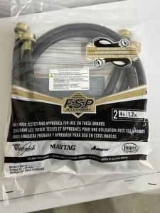 Whirlpool Maytag Amana 4-Foot Black Washer Hoses