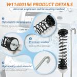 Whirlpool Maytag Washing Machine Suspension Rods (4PCS)