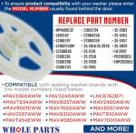 Washer Thrust Bearing Replacement Kit #12002213