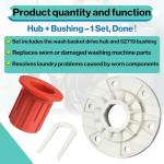 Washer Basket Hub and Bushing Kit for Whirlpool