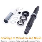 Washer Shaft Bearing Kit for Maytag, Whirlpool, Kenmore