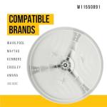 PartsBroz W11550891 Agitator for Whirlpool & More