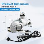 Samsung Washer Drain Pump Assembly DC97-19289F PX3516-01