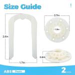 W10396887 & W10528947 Washing Machine Hub Kit 2 Pack