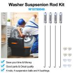 Washing Machine Suspension Rods for Whirlpool Maytag
