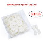 80 Pcs Washer Agitator Dogs for Whirlpool & Kenmore