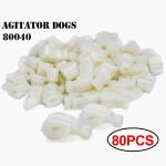 80 Pcs Washer Agitator Dogs for Whirlpool & Kenmore