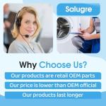 Washer Shock Absorber 4-Pack for Whirlpool and More