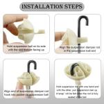 Washer Suspension Rod Kit for Whirlpool & Maytag