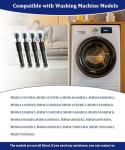 4-Pack Washer Shock Absorbers for Maytag Whirlpool