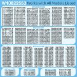 Washer Shock Absorber Set for Whirlpool Maytag