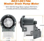 SAMSUNG Washer Drain Pump DC31-00178A PX3516-01