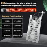 Sikawai Dryer Heating Element Replacement for Whirlpool