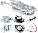 Dryer Heating Element and Thermostat Set for Whirlpool