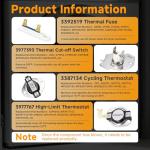 4-in-1 Dryer Thermostat and Fuse Kit